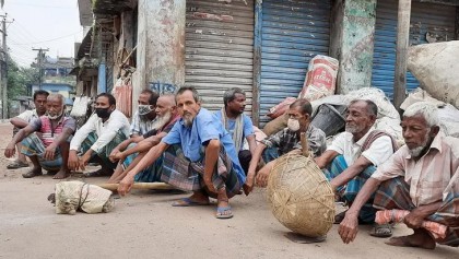 লকডাউনে কর্মহীন মানুষদের জন্য ৫৭২ কোটি টাকা বরাদ্দ