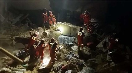 Earthquake kills at least 111 in north-west China