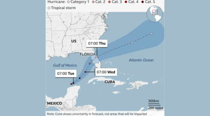 Florida faces 'matter of life and death' as Hurricane Milton closes in